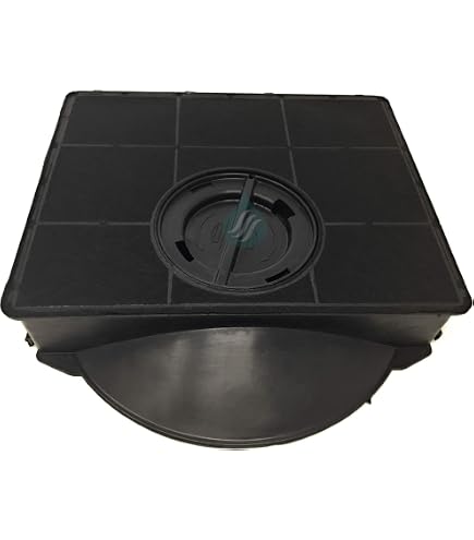 SOS Accessoire Set 4 Filtri Carbone Per Cappa Rettangolare Tipo FAT303 – 215x205x43 Mm, Universale Per Ariston, Whirlpool, Bauknecht