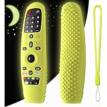 2 Custodie In Silicone Per Telecomando LG Smart TV, Luminescenti Al Buio, Compatibili Con AN-MR650, AN-MR600, AN-MR18BA, AN-MR20BA, Colore Viola