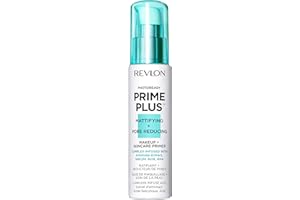 Revlon Photoready Prime Plus - Base Maquillage et Soin - Base de teint Matifiante - Réduit l'Apparence des Pores - Idéal pour Peaux Mixtes et Grasses - Makeup Primer - 30 ml