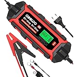 GOOLOO S6, 6A Autobatterieladegerät, 6V/12V Vollautomatisches Batterieladegerät, IP65, Wasserdichtes, Erhaltungsladegerät und