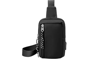 Fantasyon Sling Bag - Lightweight Chest Bag for Men & Women, Waterproof, Anti-Theft, Hiking, Cycling, Travel, Outdoor Sports