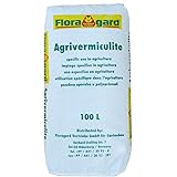 Floragard Vermiculite 100 L Brutsubstrat für Reptilien in Terrarien Abdeckmaterial im Kübel gegen Unkrautbefall und Verdunstu