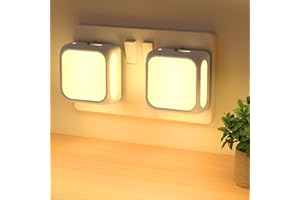 PURSNIC Night Light Plug in Wall, with Dusk to Dawn Photocell Sensor, 3000K Warm White, Brightness Adjustable, 1W LED Night Light for Kids, Bedroom, Hallway, Stairs, 2 Pack