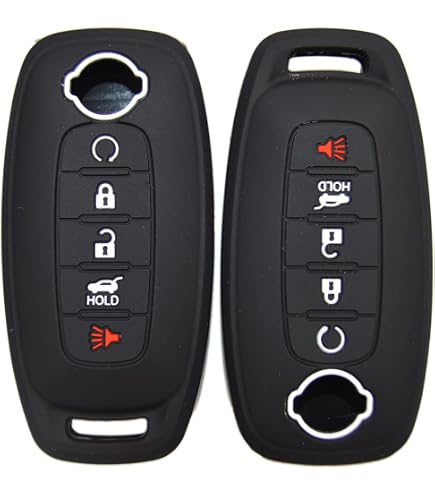thumbnail image 2 of RemoteSuperMarket Silicone Key Fob Cover For Nissan Rogue (2009-2014) – Black Protective Skin 2 of 5