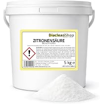 Produktbild von 500g Zitronensäure Bio – Lebensmittelqualität E330, Entkalker, 0,5kg