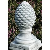 Deko Garten Figur Pinienzapfen Dekofigur Gartenskulptur Skulptur aus Beton Höhe 38 cm