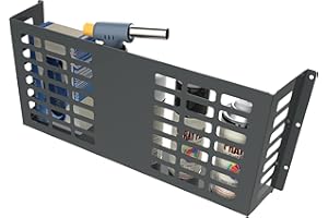 AUTORACK PRODUCTS Steel wall-mounting storage basket, garage, office, van racking, document holder. Extra large.