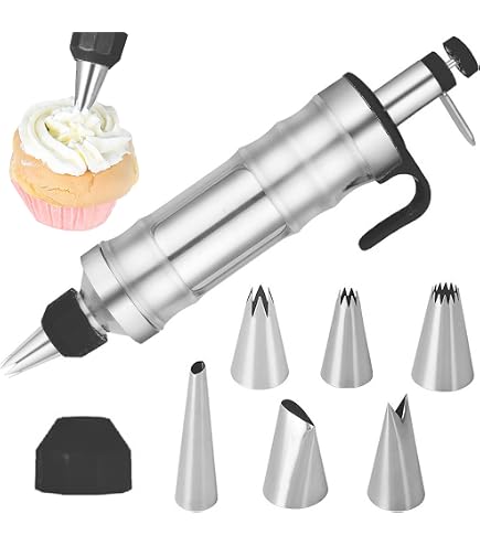 Presse à Pâtisserie Westmark - 250ml Avec 16 Disques Et Buses - Acier Inox