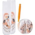 One Size Reflexology Socks With Tools, Acupressure Reflexology Socks Set with Trigger Point Massage Tool, Foot Massage Socks for Tired Relieve Improved Foot Health