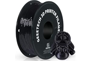 ‎GEEETECH GEEETECH TPU filament 1.75mm Schwarz, Flexible 3D Drucker Filament 500g 1 Spool