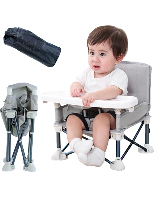 Bebe Convertible Silla Trona Bebe Portatil Silla Playa Plegable