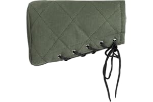 Donnagelia Gewehr Rückstoßdämpfer Schaftkappe Verlängerungsüberzug mit Rückstoßpolster, Tarnung/Armee-Grün