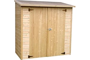 Decor et Jardin Box Sistemazione Legno Albecove 12 mm 182x91xh183 cm 4 Pareti