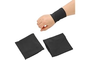 HEEPDD Bandeau de Poignet d'exercice, Bracelet de Refroidissement Unisexe en Soie Glacée 2 Pièces élastique Respirant Facile à Nettoyer pour Le Tennis de Table