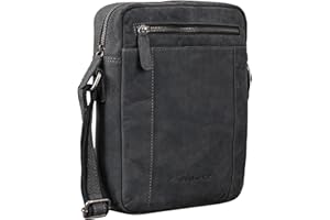 STILORD 'Fox' Borsello Uomo in Pelle Borsa Messenger Piccola a Tracolla per Tablet da 10,1 fino a 10,5 Pollici Cross Body