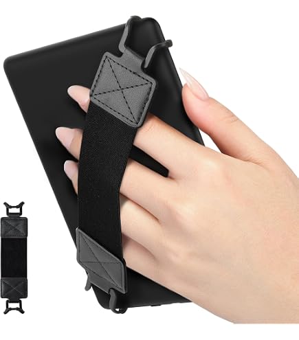 3 Cinghie Elastiche Antiscivolo Per Tablet – Supporto Da Mano Per Dispositivi Oltre 10 Pollici