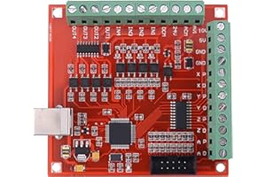 FAUOSWUK Scheda di Controllo del Movimento USB 100Khz scheda di controllo per cnc mach3 Scheda di Breakout della Scheda Controller di Movimento Driver del Motore Driver motore