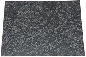 Dopro 25x20cm BlackPearl Acoustic Guitar Self Adhesive Scratch Plate Sheet Pickguard Material Sheet