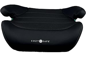 Cozy N Safe Neo 125-150cm i-Size Child Booster Seat, 22-36KG, Approx. 6-12 Years Old, Forward Facing, Removable Covers, Deep Foam Padded seat and armrests, 3-Point Seatbelt, ECE R129