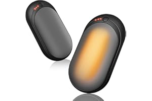 TOMATOFRYDAN 6000mAh ogrzewacz do rąk, możliwość ponownego ładowania, elektryczny przenośny ogrzewacz kieszonkowy, power bank, utrzymujące się ciepło przez 20 godzin, do uprawiania sportów na świeżym