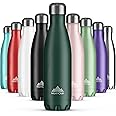 Mont-Clair Stainless Steel Water Bottle, Vacuum Insulated + BPA Free, 12h Hot & 24h Cold Drinks Bottle, Metal Water Bottle 750ml Leakproof, Ideal for Adult, Kids, Running - Green