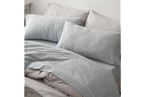 Burrito Blanco | Sábanas de Franela de algodón | Cama de 150 a 160cm. (+Medidas Disponibles) | Diseño 575 | Color Azul (150-160x190/200cm.)