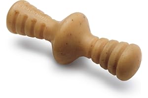 Benebone Zaggler Indestructible Rolling Dog Chew Toy for Aggressive Chewers, Long Lasting Tough Boredom Breaker for Dogs, Real Chicken Flavour, For Medium Dogs, Made in the USA.