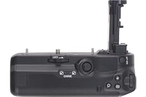 Hersmay Pionowy uchwyt baterii R6 do aparatu Canon EOS R5 R5C R6 DSLR, zamiennik uchwytu baterii Canon BG-R10 dla maksymalnie dwóch baterii LP-E6 LP-E6NH LP-E6N