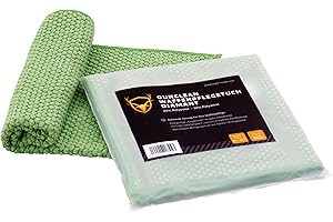 Royal Hunter ® - Gunclean Panno per la cura delle armi Diamante – Panno per la pulizia dell'arma in tessuto speciale – Senza pelucchi con struttura superficiale – Utilizzabile più volte e lavabile –