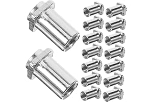 WHAMVOX 20pcs Electronic Drum Swivel Nut Hipshot Locking Tuners Swivel Nut Replacement Tom Lug Swivel Nuts Drum Repair Tools Guitar Pegs Tuners Drum Screws Drum Kit Iron Floor To Rotate