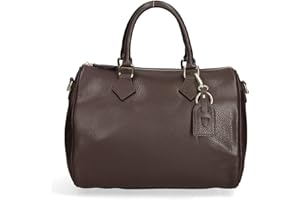 Chicca Borse Borsa Donna a Mano Pelle con Tracolla Bauletto