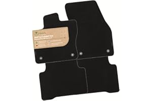 MAT10 Green Edition – Auto-Fußmatten passend für VW Touran 2 (ab BJ 09/2015, 5-Sitzer, Typ 5T) | nachhaltiges Velours | Automatten-Set, 4-teilig | Made in Germany, Erstausrüsterqualität