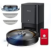 Ultenic T10 Elite Robot Vacuum Cleaner with Mop, Robotic Vacuum Self Emptying for 45 Days Hands-Free, LiDAR Navigation, Compa