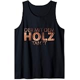 T-Shirt für Tischler, Schreiner und Holz Handwerk Tank Top