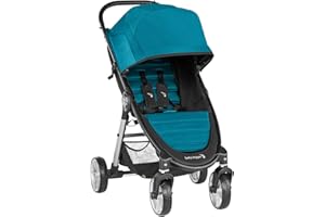 Baby Jogger City Mini 2 de 4 Ruedas Capri. Silla de paseo desde nacimiento hasta 22kg. Color turquesa