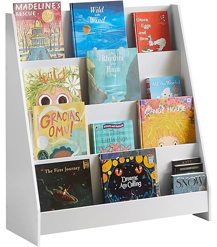 Sobuy SoBuy Kinderregal mit Rollen Organizer für Kinder Aufbewahrungsregal KMB10
