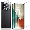 Locofun Schutzfolie für Xiaomi Redmi Note 13 5G für Panzerglas, 9H Härte Panzer Schutz Glas und Kameraschutz Panzerfolie [2+2