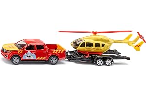 Siku Nissan Navara med helikopter