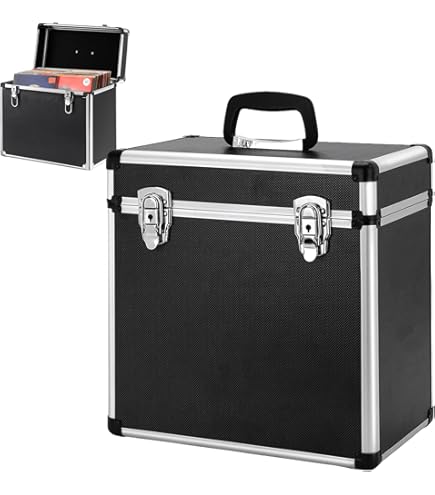 AKOZLIN Vinyl Record Travel Carrying Bag With Vanuatu - View #10