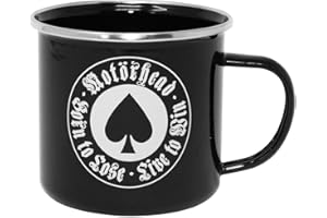 Close Up Motörhead Tasse BORN TO LOSE Emaille Kaffeebecher