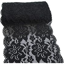 Stoffa Pizzo Ricamo Europeo 14cm Larga - Per Tende, Tovaglie E Abiti Da Sposa Fai Da Te - Foto 10