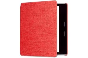 AMAZON Etui z wodoodpornej tkaniny do Kindle Oasis, czerwone, pasuje tylko do urządzeń 9. generacji (modele z 2017 roku) oraz 10. generacji (modele z 2019 roku)
