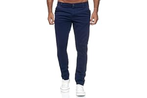 Tazzio Herren Chino 19530 – Slim Fit Stretch Chino Hose mit Baumwollmischung – Designer Freizeithose, Ganzjährig, Komfortabel