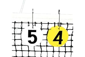 Tourna Portable Tennis Score Keeper, Fits Over Net