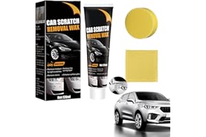 Polish Auto Rimuovi Graffi, Kaluofan Rimuovi Graffi Auto, Pasta per Lucidare Auto di Vernice, Pasta Abrasiva per Carrozzeria Nera, Rimuovi Graffi Profondi Dalla Vernice Dell'auto