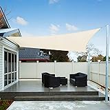 AXT SHADE Tenda a Vela Ombreggiante Impermeabile Rettangolare 2x4m Tenda da Sole Parasole e Protezione Raggi UV per Esterno T