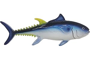 sicilia bedda - PESCI IN CERAMICA SICILIANA da Parete - Prodotti Artigianali realizzati a Mano (33x10, Tonno)