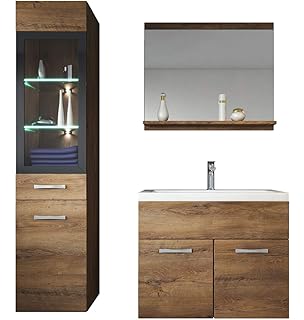 Mobel Oimex Tiana 90 Cm Badmobel Mit Led Spiegel Hochglanz Weiss Badezimmer Set Mit Viel Stauraum Waschtisch Unterschrank Keramik Waschbecken Kuche Haushalt Wohnen Weblex Com Ec
