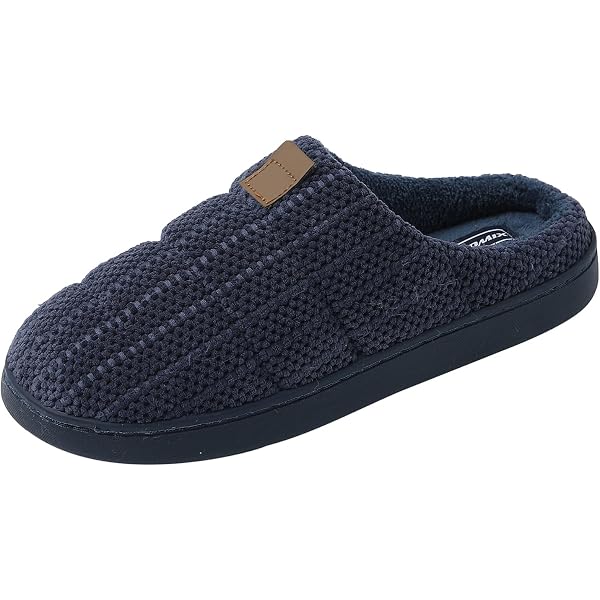 Chaussons Maison COFACE - Carreaux, Mémoire De Forme Et Semelle Antidérapante