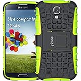 ykooe Galaxy S4 Hülle, (TPU Series) Samsung S4 Dual Layer Hybrid Handyhülle Drop Resistance Handys Schutz Hülle für Samsung G